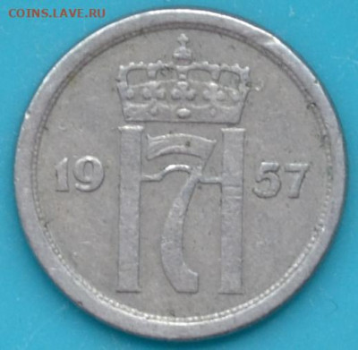 Норвегия 25 эре 1957. - DSC_0888.JPG