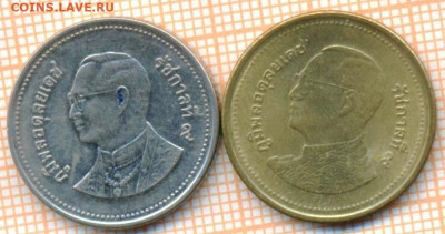 Таиланд 2 бата 2006,2013 г., до 30.06.2024 г. в 22.00 по Мо - Таиланд 2 бата 2006 2013  1194а