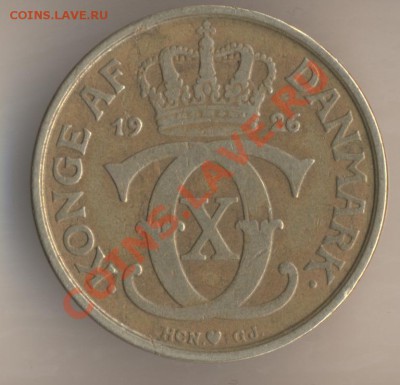 Крупная монета 2 кроны 1926г - 52