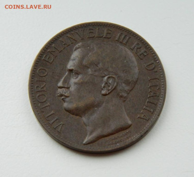 Италия 10 чентезимо 1911 года. - DSCN8854.JPG