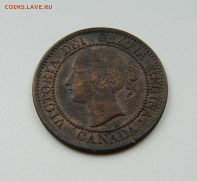Канада 1 цент 1859 года. - DSCN8866.JPG