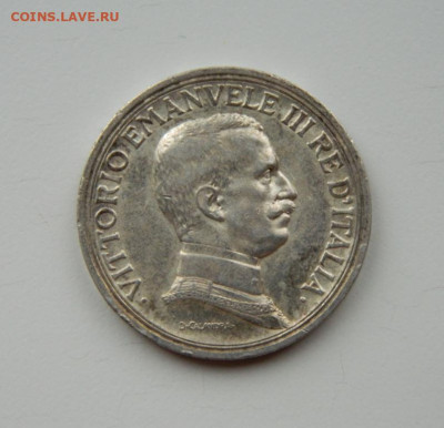 Италия 2 лиры 1914 года. - DSCN8861.JPG