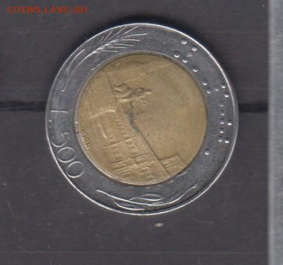 Италия 1988 500 лир до 01 07 - 205