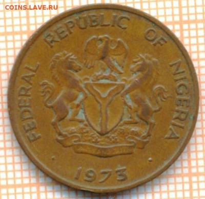 Нигерия 1 кобо 1973 г., до  03.07.2024 г. в 22.00 по Москве - Нигерия 1 кобо 1973 1101