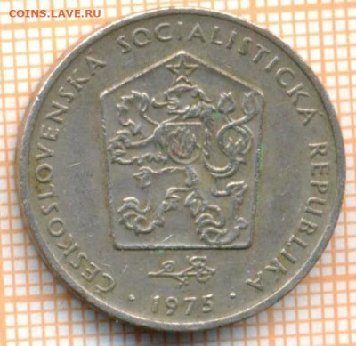 Чехословакия 2 кроны 1975 г., до 03.07.2024 г. в 22.00 по Мо - Чехословакия 2 кроны 1975 1102