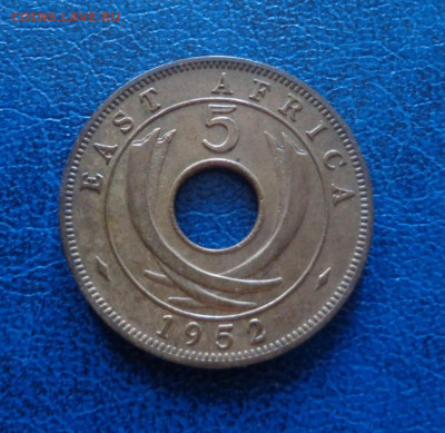 Британская Восточная Африка 5 центов 1952 до 3.07 - DSC01526.JPG