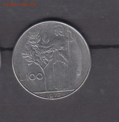 Италия 1977 100 лир до 05 07 - 274