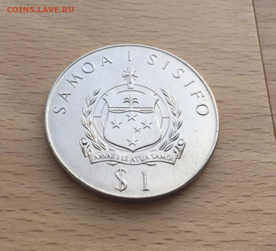 Крона Шайба Самоа 1 тала 1977 перелёт через Атлантику - krona_shajba_samoa_1_tala_1977_50_let_pervomu_pereletu_cherez_atlanticheskij_okean_samolet (3)