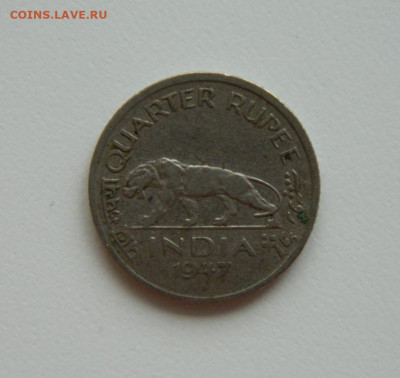 4 рупии 1947 г. (Фауна) до 08.07.24 - DSCN0366.JPG