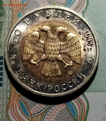 К.К  50 руб 1993 г Дальневосточный Аист с 200 до 5.07 - аи2