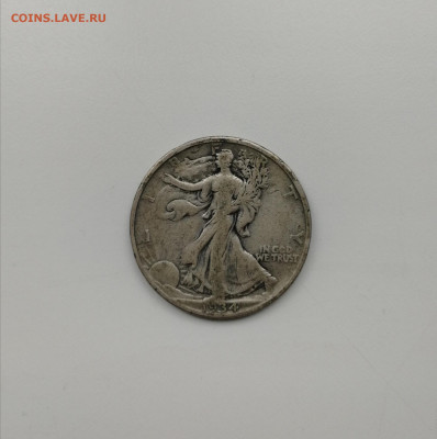 50 центов 1934 США до 08.07.2024 22-00 по мск - 1934 P-1