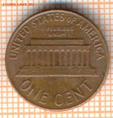 США 1 цент 1964 г., до 10.07.2024 г. в 22.00 по Москве - США 1 цент 1964 1269а