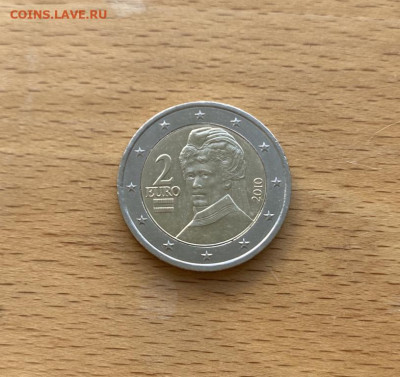 биметалл Австрия 2 евро 2010 Берта фон Зуттнер - bimetall_avstrija_2_evro_2010_berta_fon_zuttner
