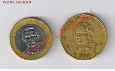 ДОМИНИКАНА 1 и 5 песо до 28.01.2012г 21-00 - ДОМИНИКАНА-6 песо