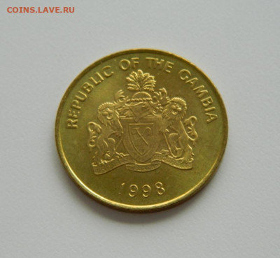 Гамбия 10 бутут 1998 г. (Фауна) до 11.07.24 - DSCN9035.JPG