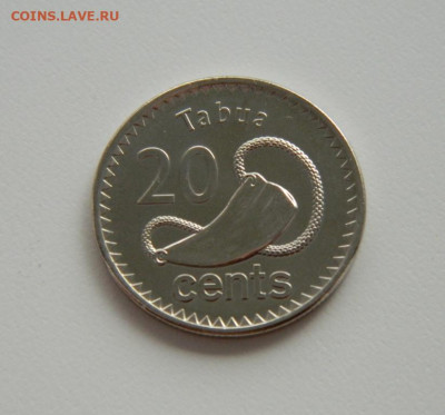 Фиджи 20 центов 2012 г. (Фауна) до 11.07.24 - DSCN8962.JPG
