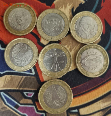 2 евро монеты 45 штук + 7 монет по 1 евро! до 11.07.24 г. - 20240610_192903