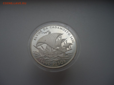 50000 песо 1996 года Гвинея-Бисау Ag 925 Пруф - 3.JPG