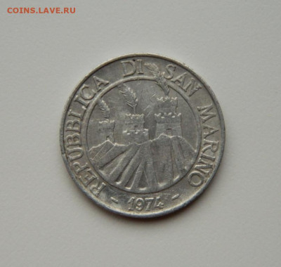 Сан-Марино 10 лир 1974 г. (ФАО) Фауна до 12.07.24 - DSCN9078.JPG