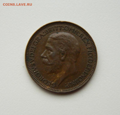 Великобритания 1 фартинг 1932 г. до 12.07.24 - DSCN9160.JPG