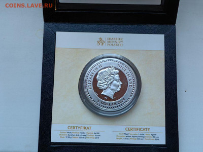 1долл 2019 Ниуэ Густав Климт - Девы, Ag999, до 12.07 - ЯЯ Климт Девы-4