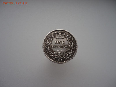 1 Шиллинг 1865 года Виктория ( Штамп - 96 ) Великобритания - 2.JPG