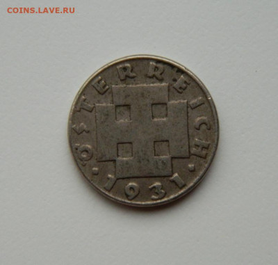 Австрия 5 грошей 1931 г. до 12.07.24 - DSCN9107.JPG