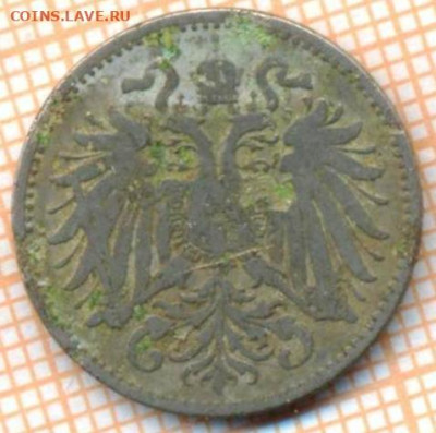 Австрия 10 геллеров 1894 г., до 13.07.2024 г. в 22.00 по Мо - Австрия 10 геллеров 1894 1312а