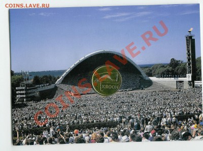 Эстония 1 крона 1999 юбилейка - 26 003