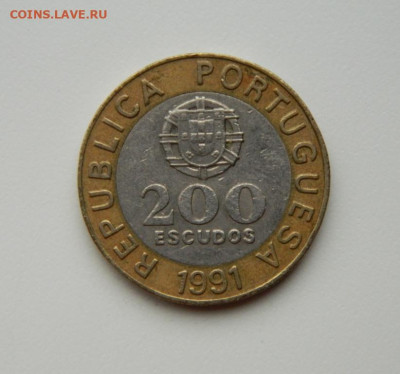 Португалия 200 эскудо 1991 г. (БИМ) до 13.07.24 - DSCN9223.JPG