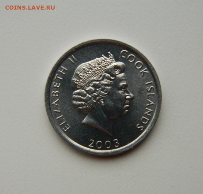 Острова Кука 1 цент 2003 г. (Гончая) до 13.07.24 - DSCN9232.JPG
