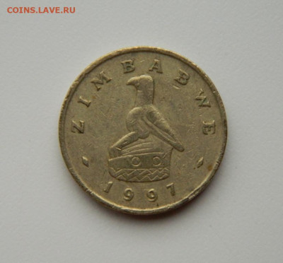 Зимбабве 2 доллара 1997 г. (Фауна) до 13.07.24 - DSCN9231.JPG