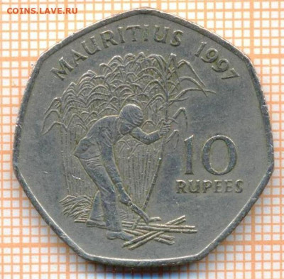 Маврикий 10 рупий 1997 г., до 15.07.2024 г. в 22.00 по Москв - Маврикий 10 рупий 1997 519