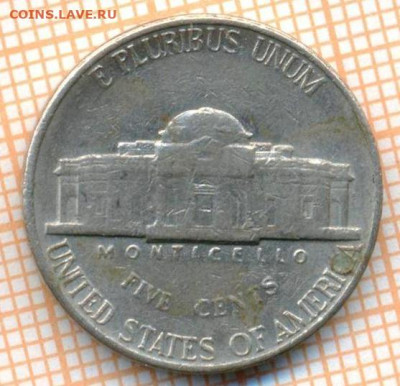 США 5 центов 1991 г., до 15.07.2024 г. в 22.00 по Москве - США 5 центов 1991 619а