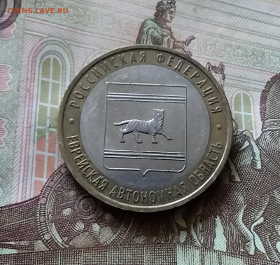 10 рублей 2009 Еврейский окр. До 14.07.24 в 22.00 - 20240709_204350