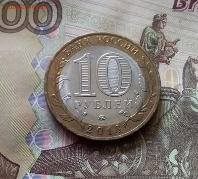 10 рублей 2018 Курганская область. До 14.07.24 в 22.00 - 20240709_222754