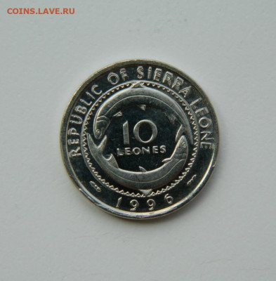 Сьерра-Леоне 10 леоне 1996 г. (Рыбы) до 16.07.24 - DSCN9559.JPG