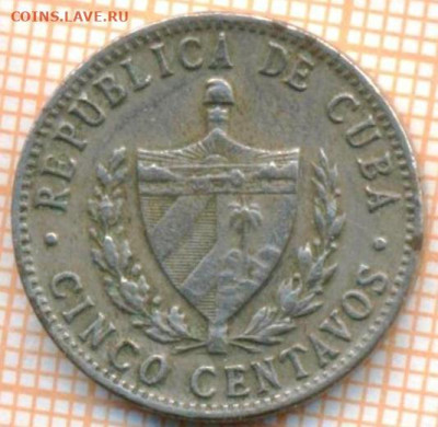 Куба 5 сентаво 1961 г., до 15.07.2024 г. в 22.00 по Москве - Куба 5 сентаво 1961 1202