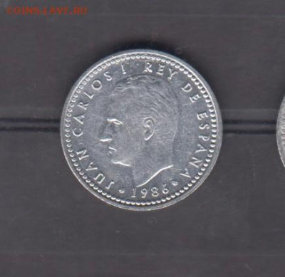 Испания 1986 1 песета до 16 07 - 1