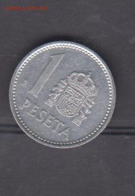Испания 1987 1 песета до 16 07 - 4а