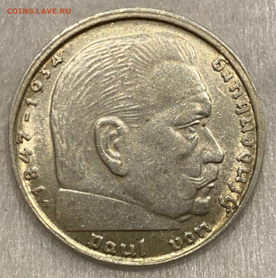 2, 5 рейхсмарки (1935, 1938, 1939 г.г.) - IMG_20240713_130534