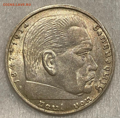 2, 5 рейхсмарки (1935, 1938, 1939 г.г.) - IMG_20240713_130843