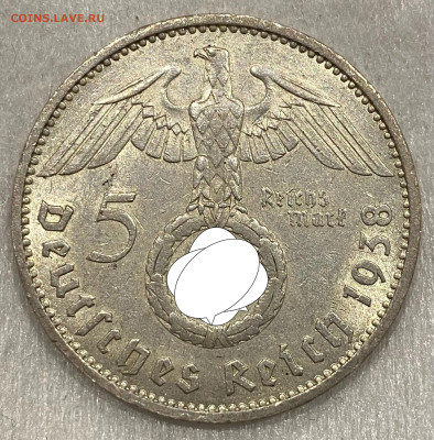 2, 5 рейхсмарки (1935, 1938, 1939 г.г.) - IMG_20240713_130216
