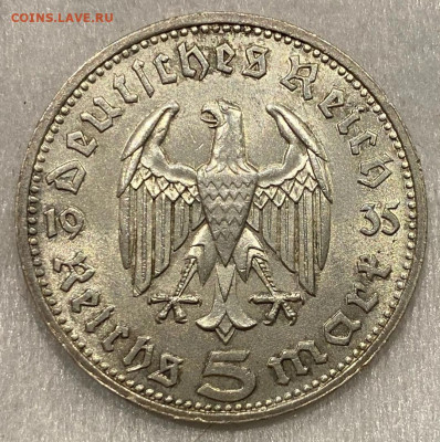 2, 5 рейхсмарки (1935, 1938, 1939 г.г.) - IMG_20240713_131004