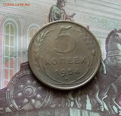 5 копеек 1954. До 18.07.24 в 22.00 - 20240713_154125