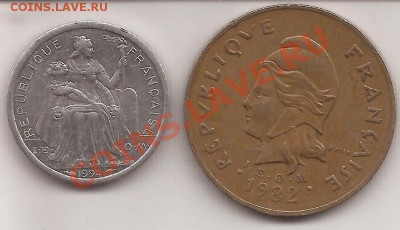 Французская Полинезия 1 и 100 фр-1992г до 28.01.12 в 22.00 - Scan 98