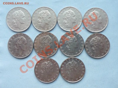 ИТАЛЬЯНСКИЕ 50 и 100 ЛИР погодовка. - MEMO0013.JPG