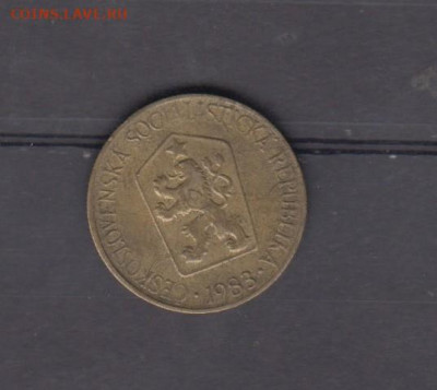 ЧССР 1983 1 крона до 18 07 - 344