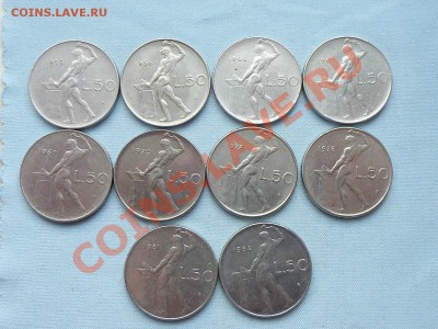ИТАЛЬЯНСКИЕ 50 и 100 ЛИР погодовка. - MEMO0012.JPG