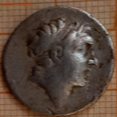 правитель Каппадокии - Драхма 1 Каппадокия,Ариарат V 163-130 г до нэ 19х19мм 4.07 гр 13.07.24 120
